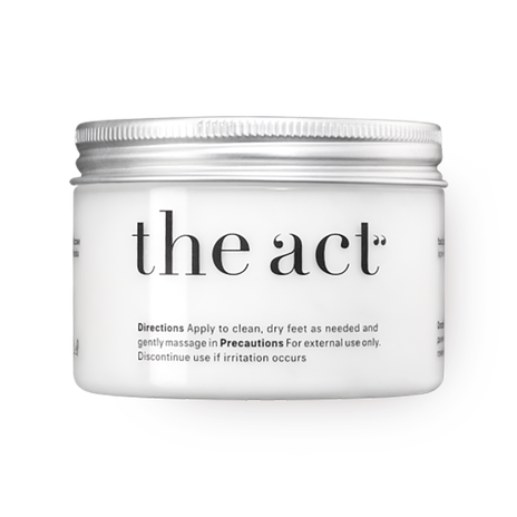 Крем-воск для ног The Act от трещин для сухой кожи