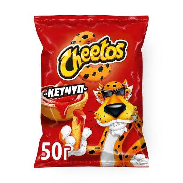 Снеки кукурузные Cheetos кетчуп