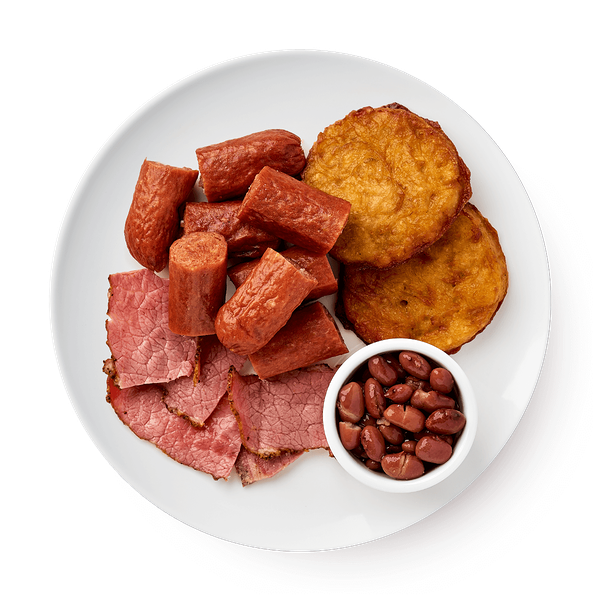 Английский завтрак с драниками «Из Лавки»