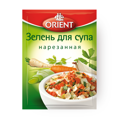 Зелень для супа нарезанная Orient