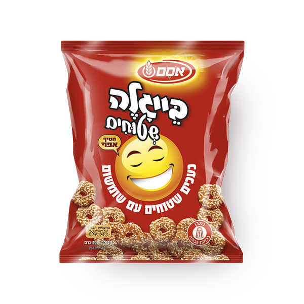 בייגלה אסם שטוחים עם שומשום