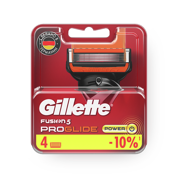 Кассеты Gillette Fusion 5 ProGlide Power