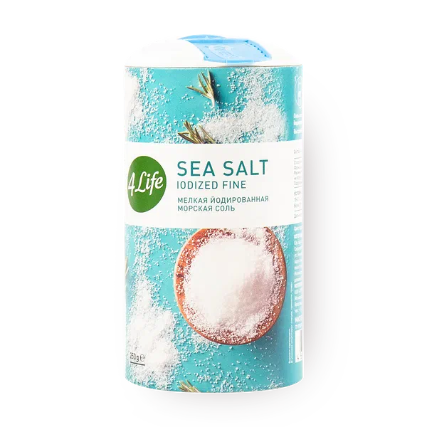 Соль морская 4life мелкая