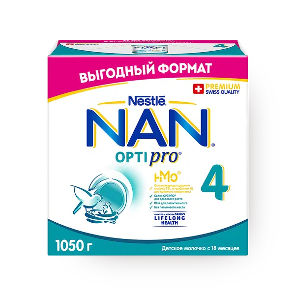 Смесь молочная Optipro Nan 4 с 18 месяцев