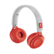 Red Loacker headphones