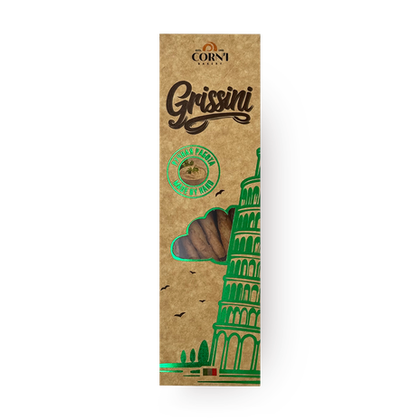 Гриссини Corni со вкусом сметана и лук