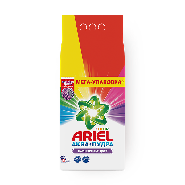 Стиральный порошок Ariel Аква пудра Color
