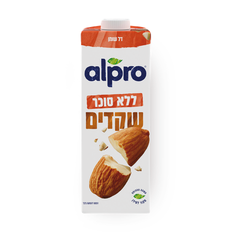 משקה שקדים אלפרו ללא סוכר 1.1%