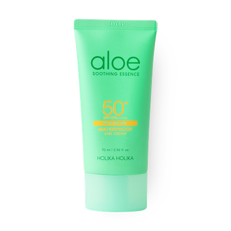 Солнцезащитный крем Holika Holika Aloe Waterproof Spf 50+ Pa ++++