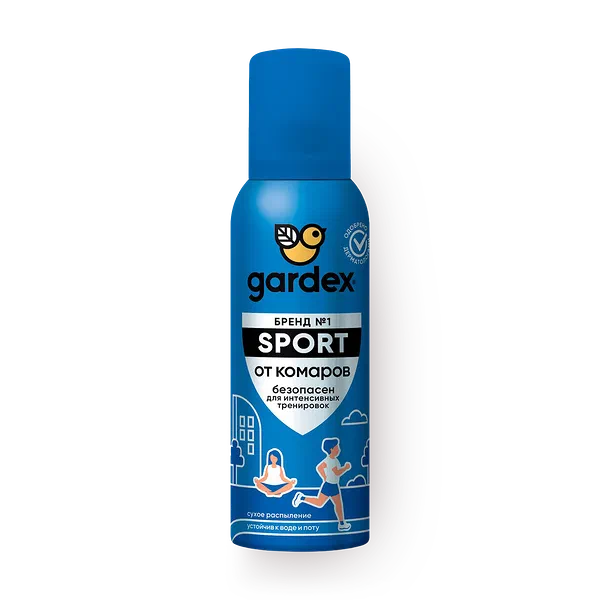Спрей от комаров Gardex Sport