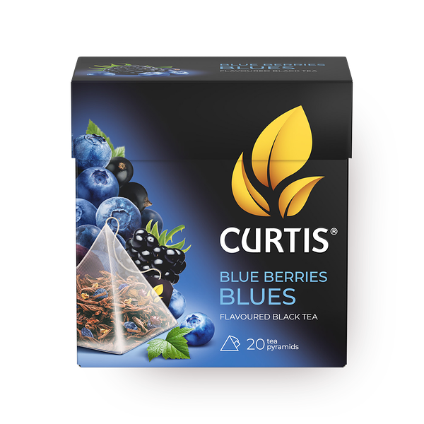 Чай чёрный Curtis Blue Berries Blues в пирамидках