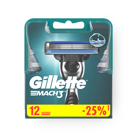 Кассеты Gillette Mach 3