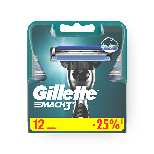 Кассеты Gillette Mach 3