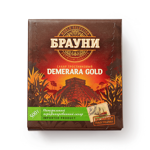 Сахар трост­никовый Demerara Gold Брауни