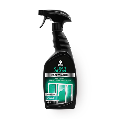 Чистящее средство Grass Clean Glass Professional для стёкол, зеркал, пластика и хрома