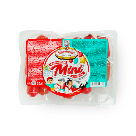 Сосиски «Первомайские деликатесы» мини, вареные