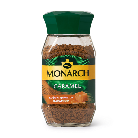 Кофе растворимый Caramel Monarch с ароматом карамели