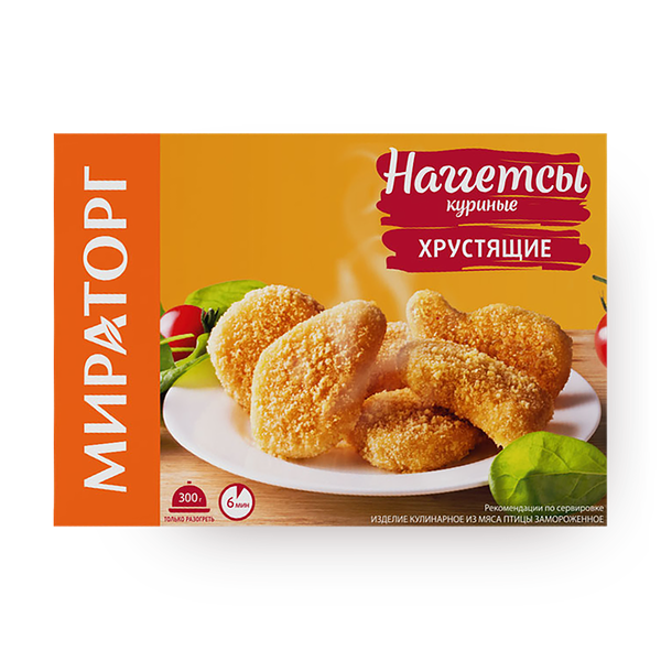 Наггет­сы куриные Мираторг