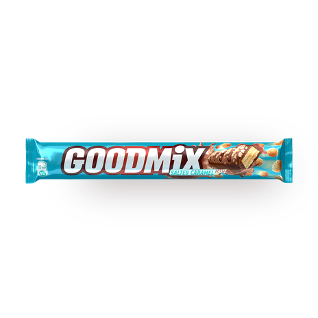 Батончик шоколадный Goodmix Duo карамель