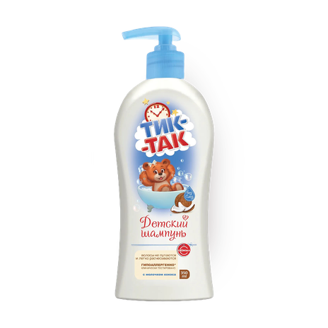 Шампунь «Тик-Так» с молочком кокоса