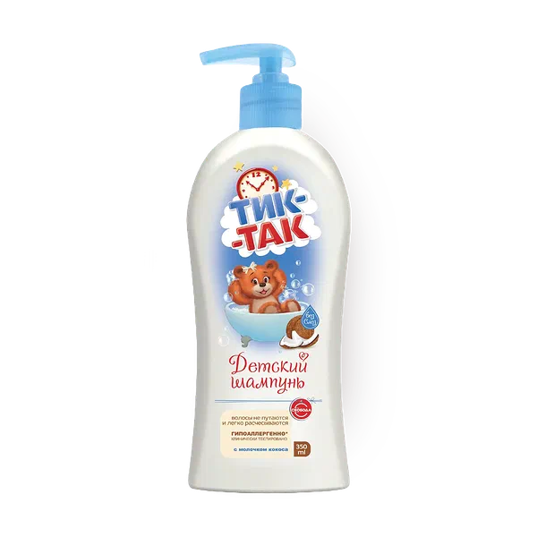 Шампунь «Тик-Так» с молочком кокоса