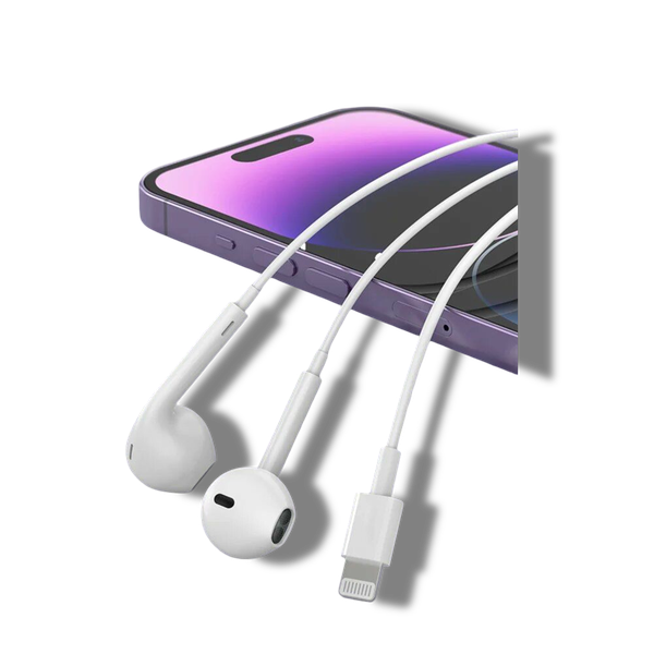 MEL310 lightning wired headphones white MIR
