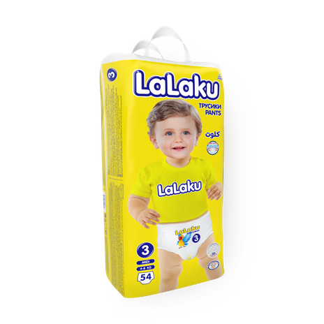 Подгузники-трусики Lalaku размер 3 4-9 кг