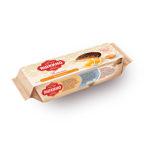 Печенье бисквитное «Яшкино» апельсин 137 г — купить по цене 79 ₽ с ...