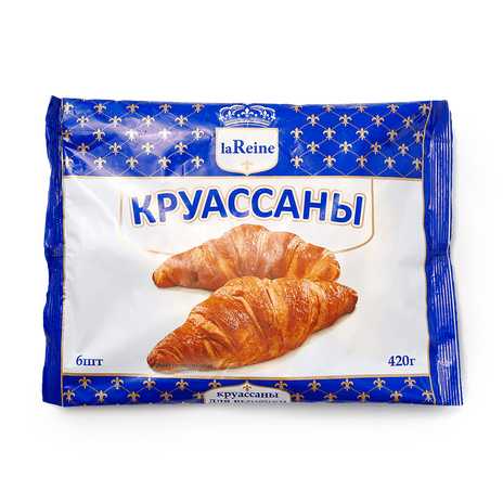 Круассаны для выпечки La Reine замороженные, 420 г — купить с доставкой ...