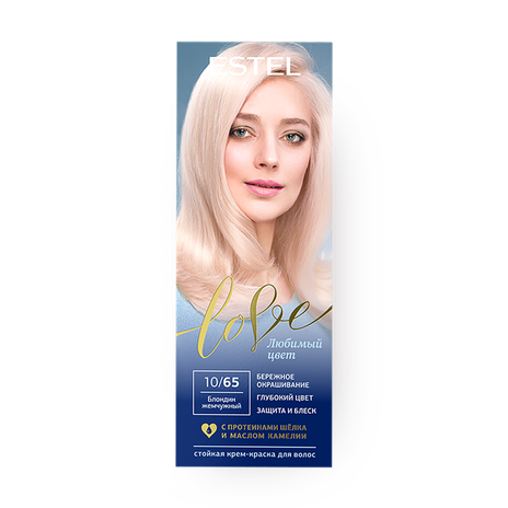 Крем-краска для волос Estel Love 10/65 жемчужный блондин