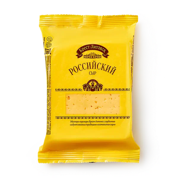 Сыр Российский «Брест-Литовск» 50%