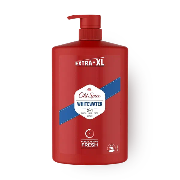 Гель для душа-шампунь 3 в 1 Old Spice Whitewater