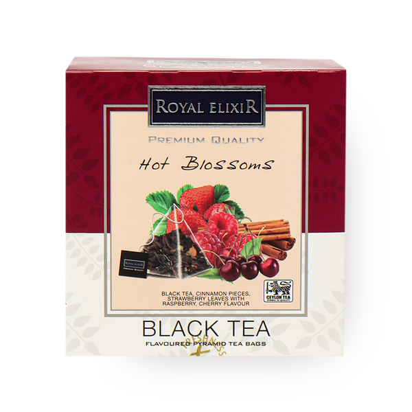 Чай чёрный Royal Elixir Hot Blossom в пирамидках