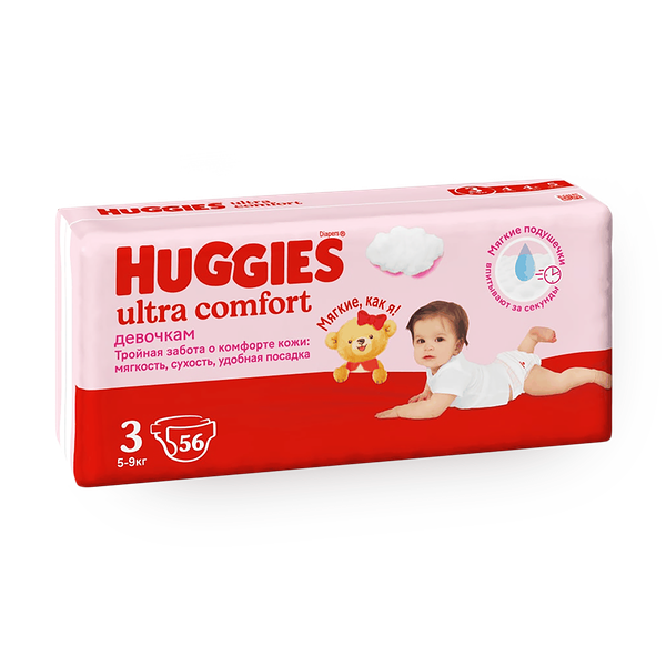 Подгузники Huggies Ultra Comfort 3 5-9 кг