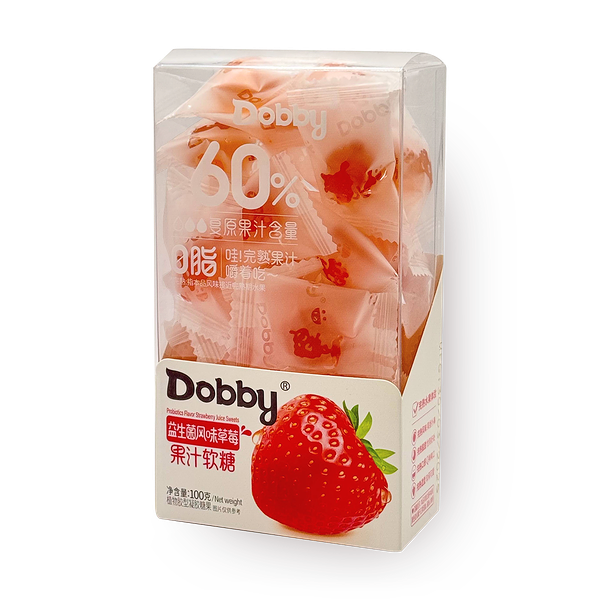 Мармелад Dobby с натуральным клубничным соком и пробиотиками