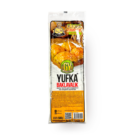 Тесто для баклавы Yufka замороженное