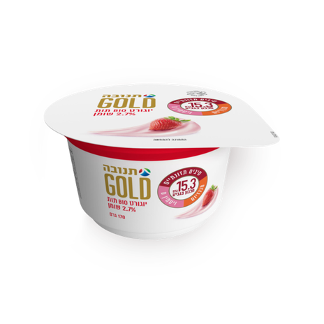 Tnuva Gold BIO strawberry yogurt