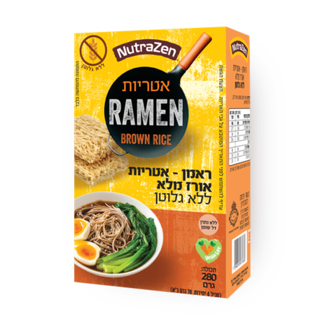 Brown rice ramen noodles