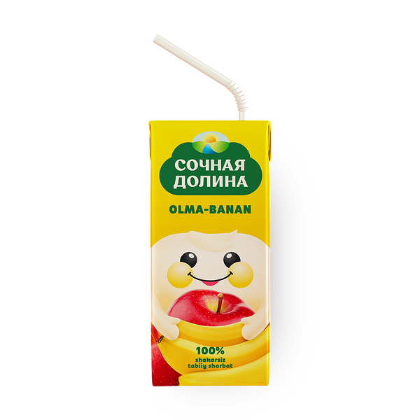 Сок Яблочно-банановый «Сочная долина»