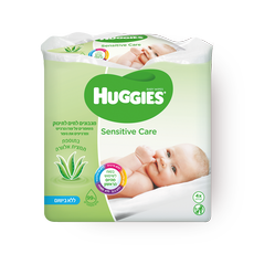 Huggies baby moist wipes with aloe vera