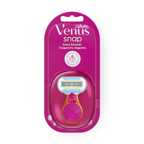 Станок бритвенный Venus Snap Extra smooth + 1 лезвие