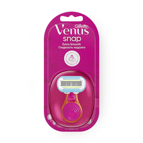 Станок бритвенный Venus Snap Extra smooth + 1 лезвие