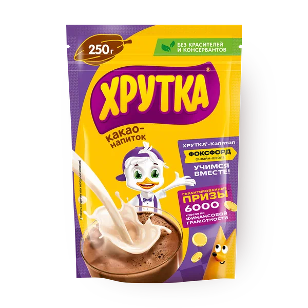 Какао-напиток раство­римый Хрутка