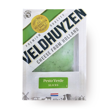Veldhuyzen Pesto Verde Cheese Slices