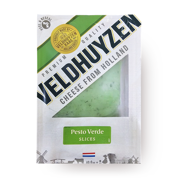 Veldhuyzen Pesto Verde Cheese Slices
