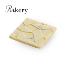 Bakery tables white chocolate and caramelized pecan