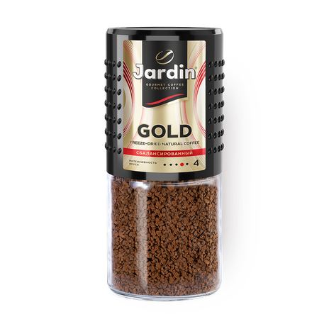 Кофе растворимый Jardin Gold сбалансированный