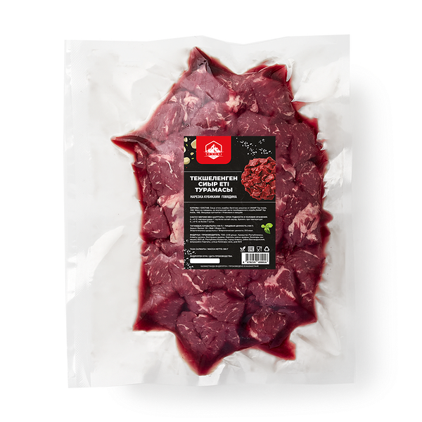 Говядина Tengri Meat нарезка кубиками