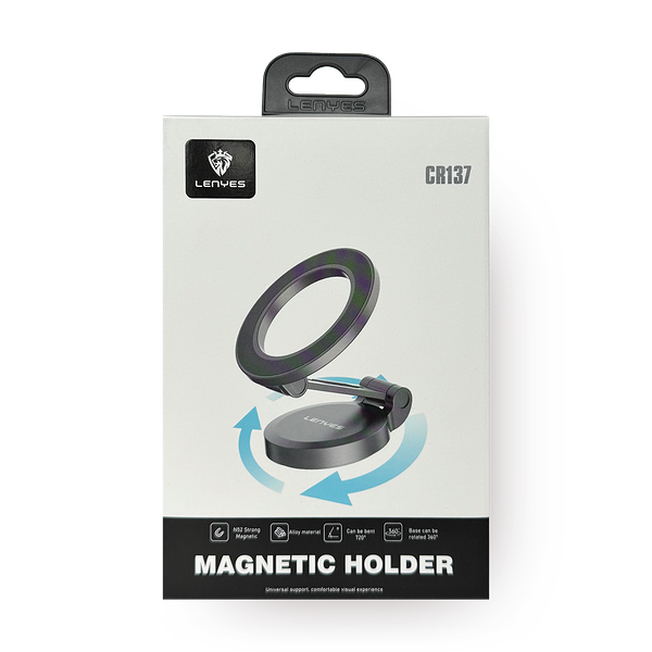 Держатель автомобильный Lenyes CR137 магнитный