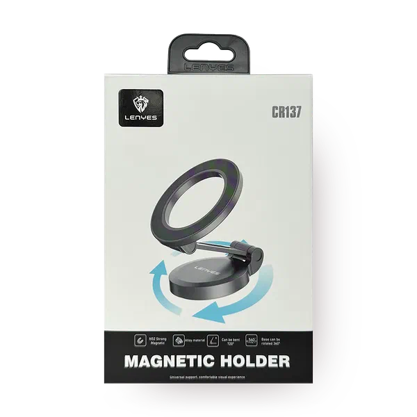Держатель автомобильный Lenyes CR137 магнитный